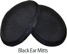 Black Ear Mitts